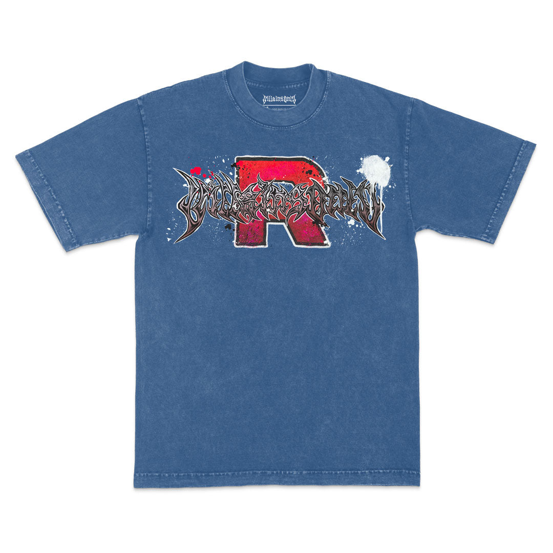 Rogue Champion Heavyweight Mineral Wash Tee - Indigo