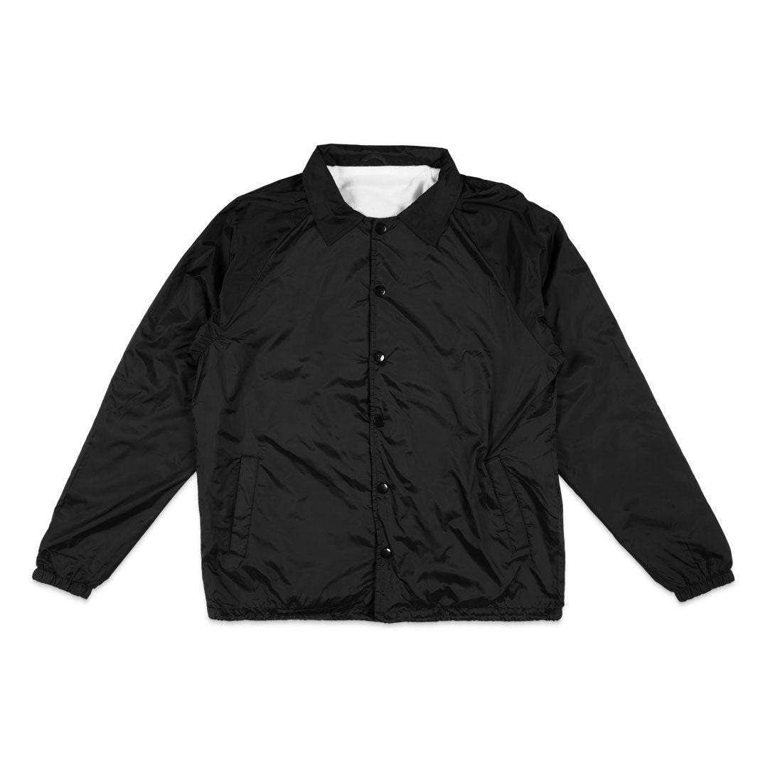 Frostbound Tyrant Coach Jacket - Black