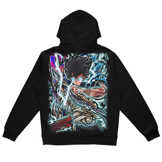 Overpowered Heavyweight Hoodie - Black