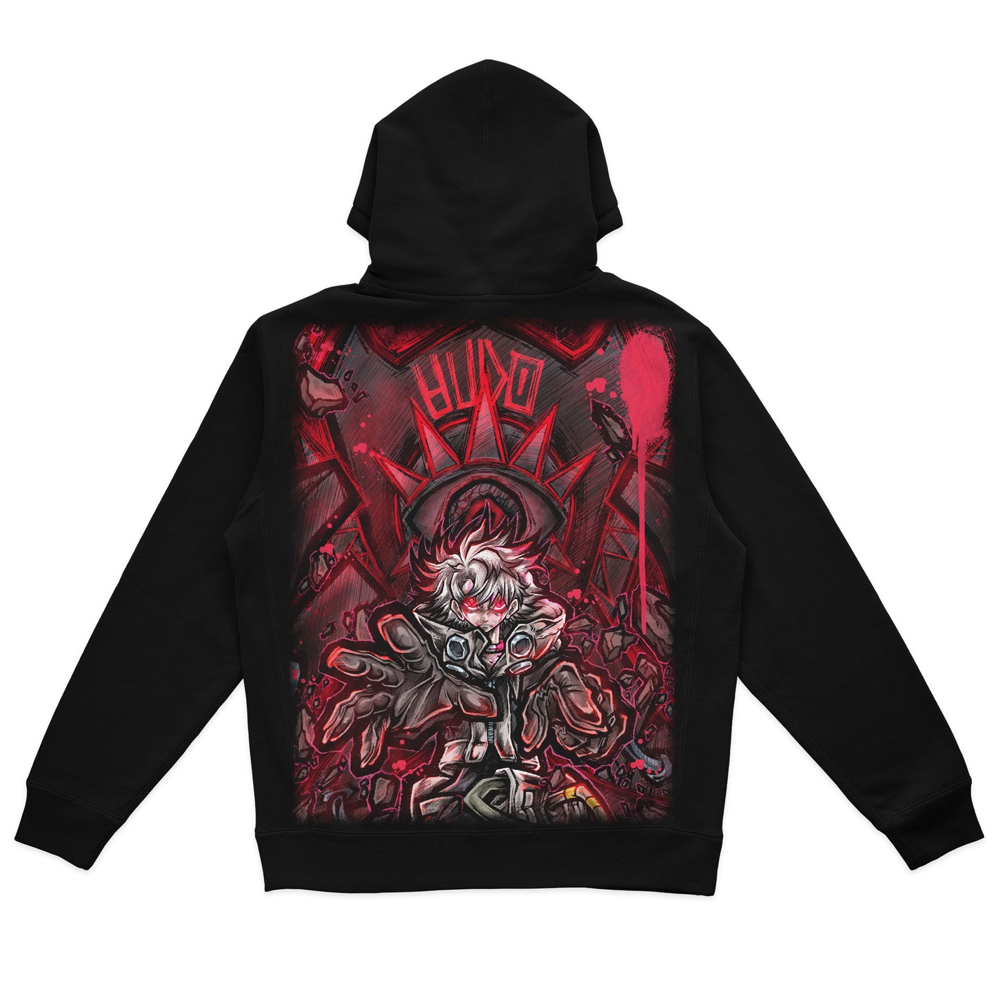 Ashen Will Heavyweight Hoodie - Black