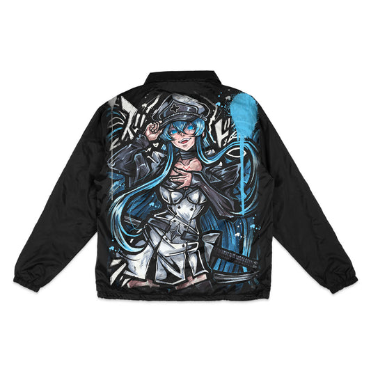 Frostbound Tyrant Coach Jacket - Black