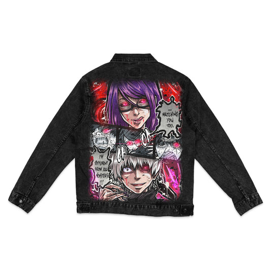 Predator's Inheritance Denim Jacket - Black