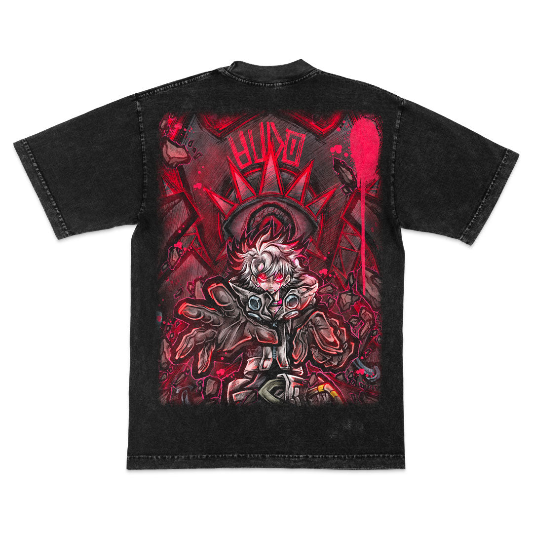 Ashen Will Heavyweight Mineral Wash Tee - Black