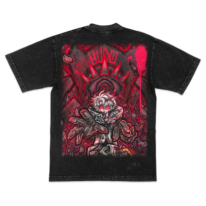 Ashen Will Heavyweight Mineral Wash Tee - Black