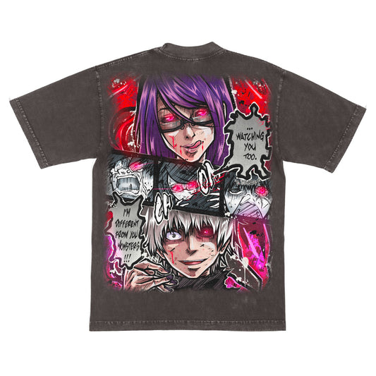 Predator's Inheritance  Heavyweight Mineral Wash Tee - Cocoa