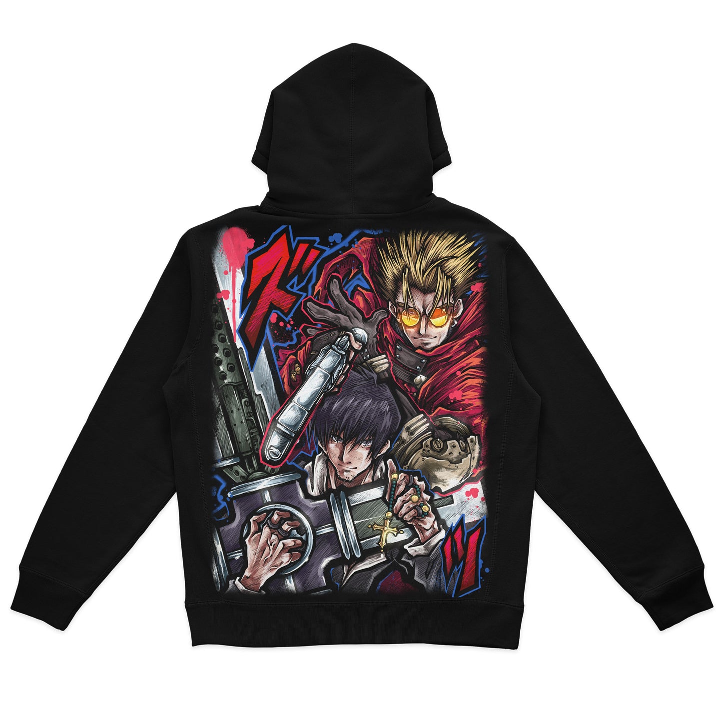 Crossfire Saints Heavyweight Hoodie - Black