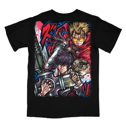Crossfire Saints Heavyweight Tee - Black