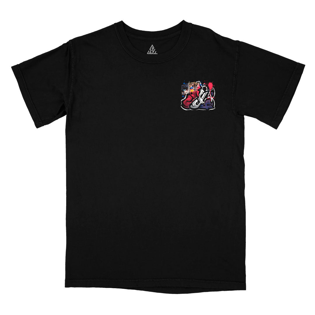 Crossfire Saints Heavyweight Tee - Black