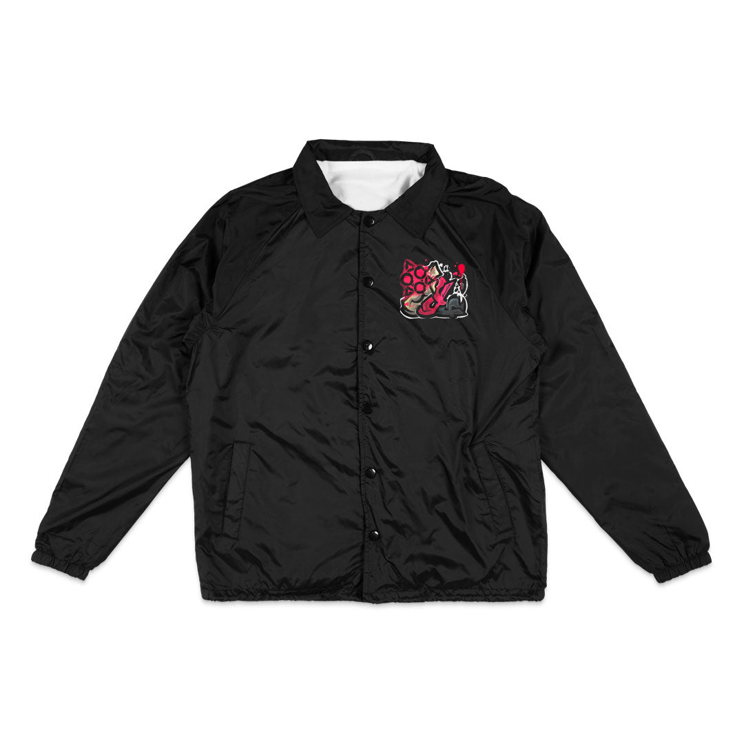 Ashen Will Coach Jacket - Black